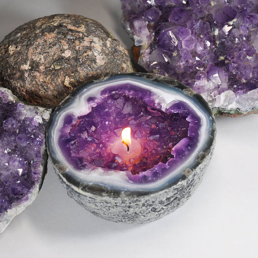 Crystal Intention/Healing Energy candle