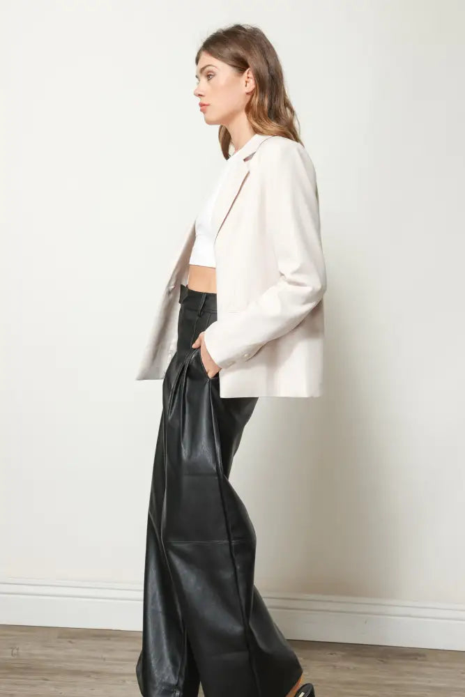LEATHER PANTS Pants